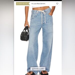 Agolde Light Blue Flare Jeans